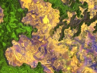 Green Flow - colourful abstract image with it's roots in chaos - by random-man - picture section 01