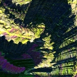 Golden - Contemorary abstract artwork by British artist Random Man - image section 02